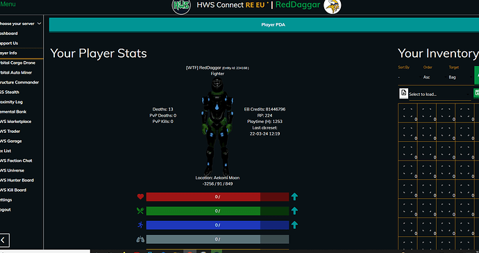 Player info