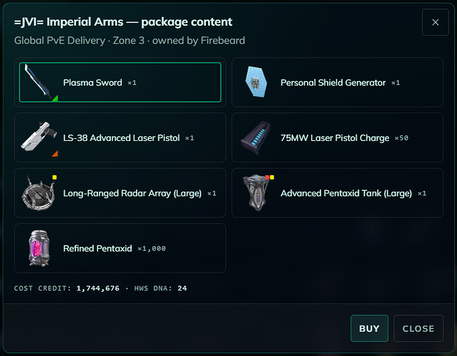 Package content