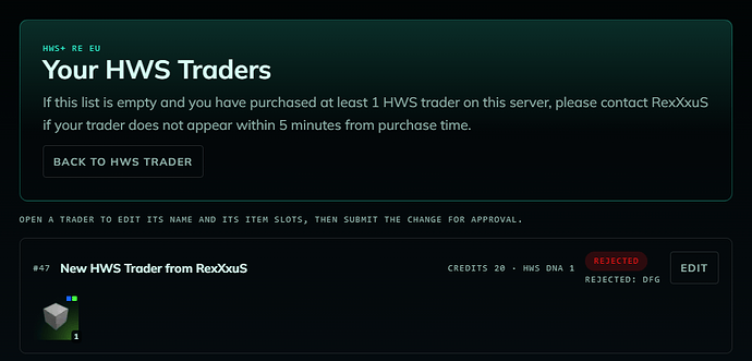 Your HWS Traders