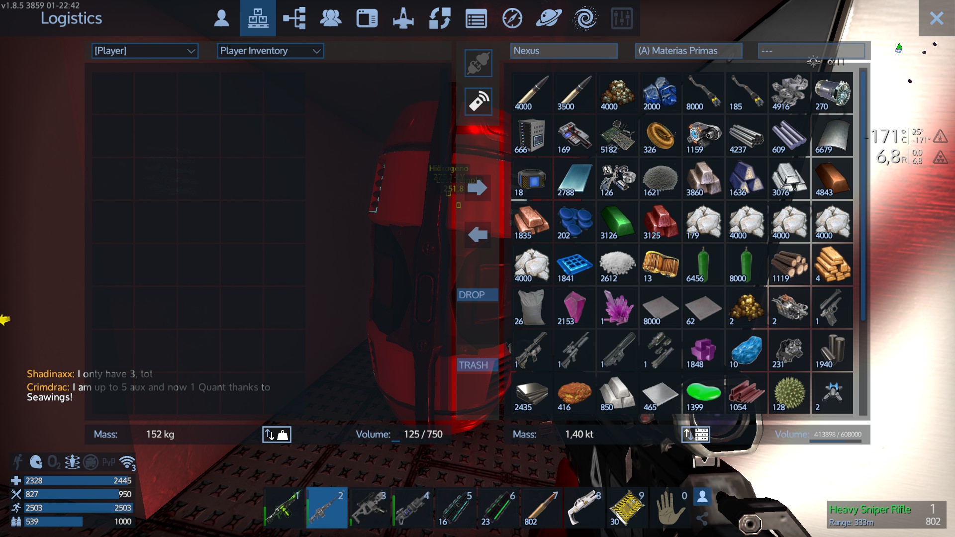 Problems with Alien containers Support Forum HWS Empyrion